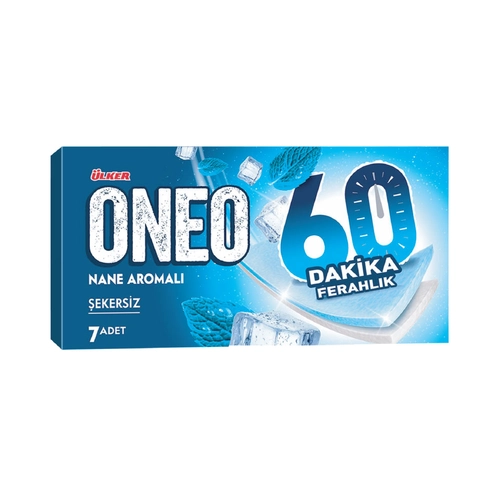 ÜLKER ONEO 60 DK NANE AROMALI SAKIZ 14 GR