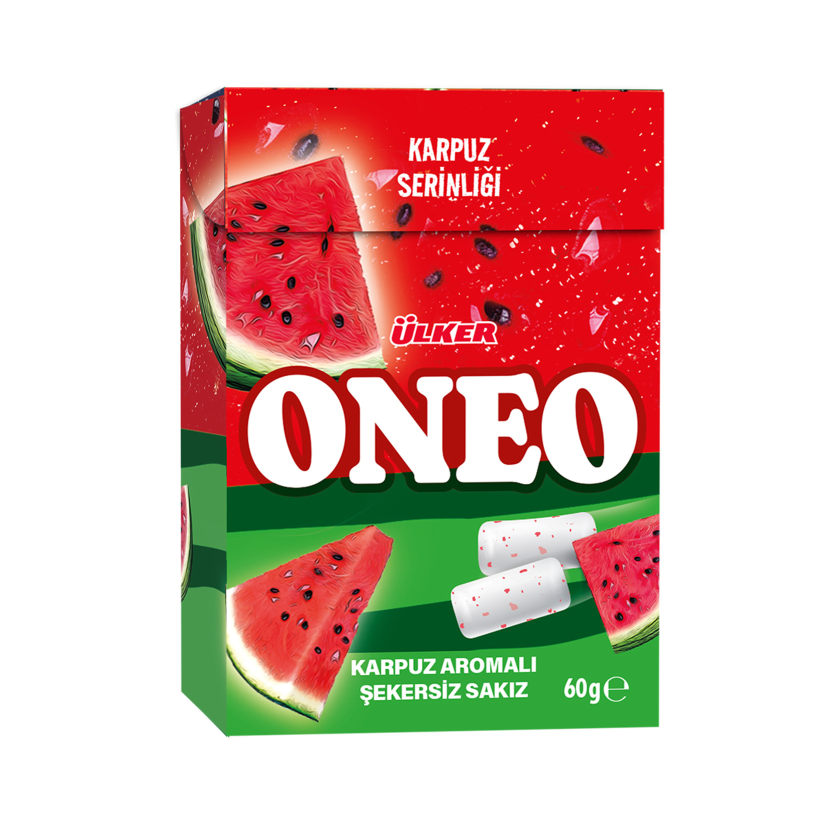 ÜLKER ONEO KARPUZ AROMALI SAKIZ 21  GR