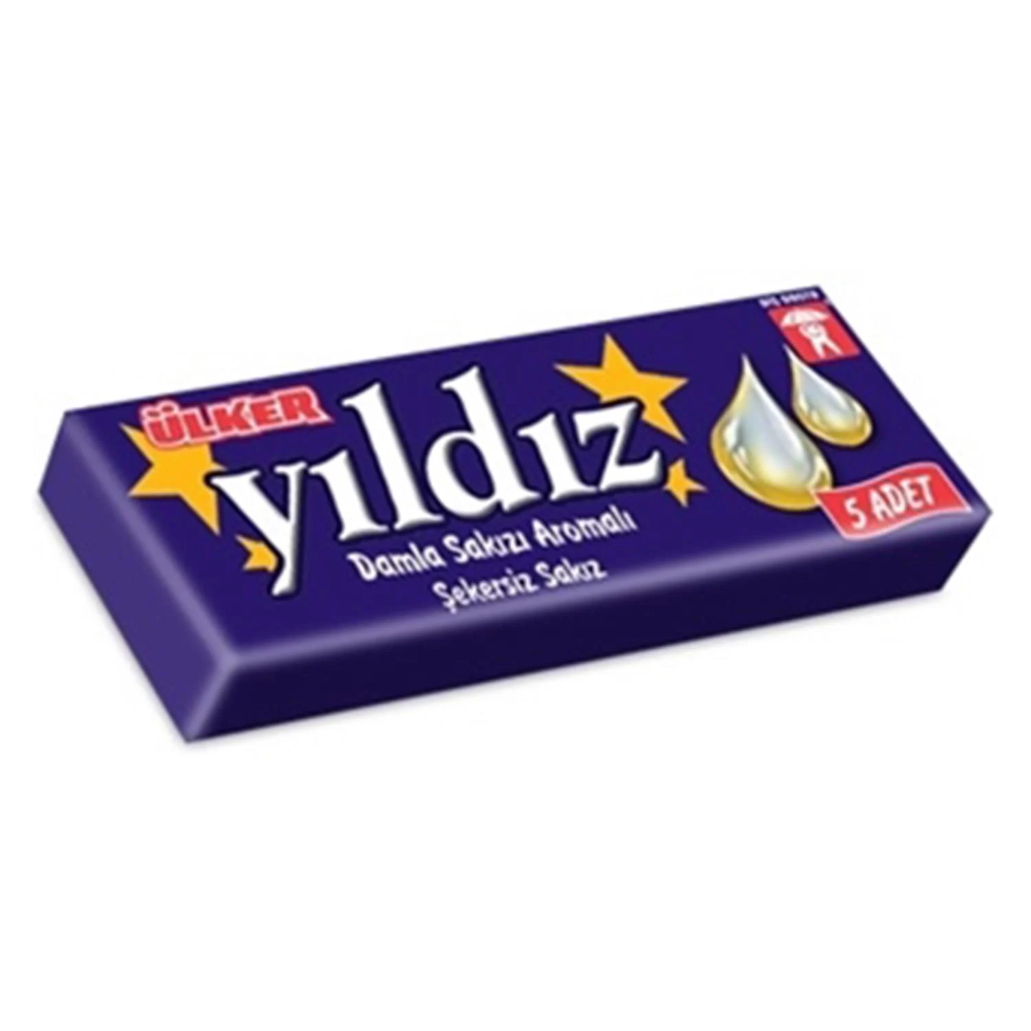 ÜLKER YILDIZ DAMLA SAKIZI 5 Lİ
