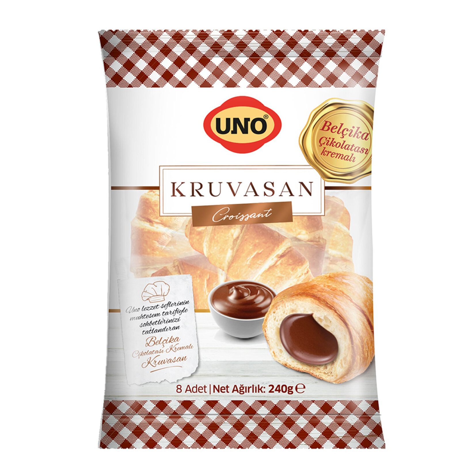 UNO KRUVASAN 8 ADET 240 GR