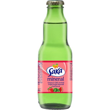 SAKA MINERAL KARPUZ & ÇİLEK SODA 200 ML