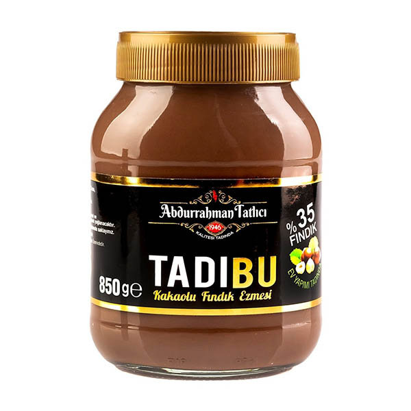 A.TATLICI  TADIBU KAKAOLU FINDIK EZMESİ 850 GR