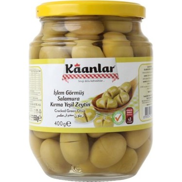 KAANLARKIRMA YEŞİL ZEYTİN 400 GR