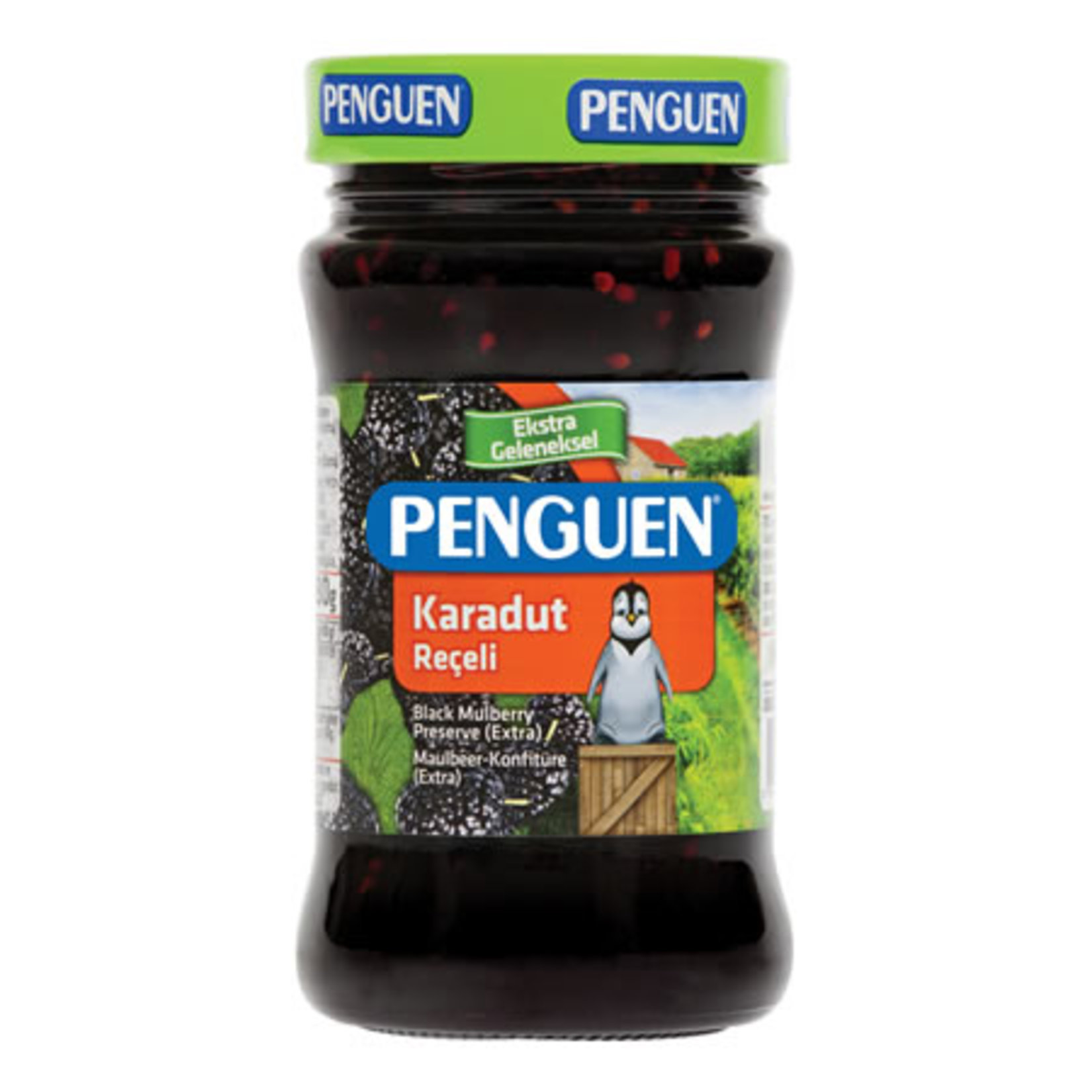 PENGUEN EKSTRA GELENEKSEL KARADUT  REÇELİ 380 GR
