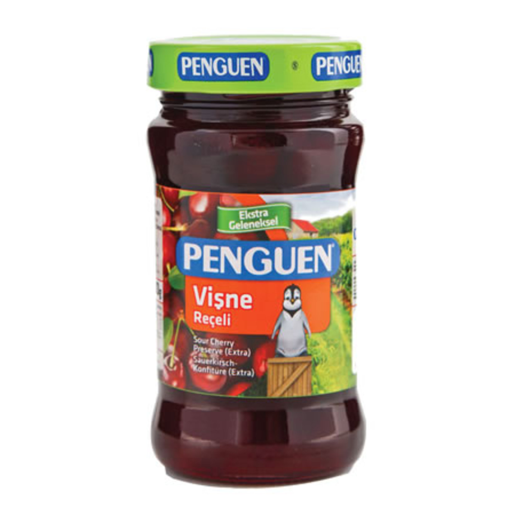 PENGUEN EKSTRA GELENEKSEL VİŞNE REÇELİ 380 GR