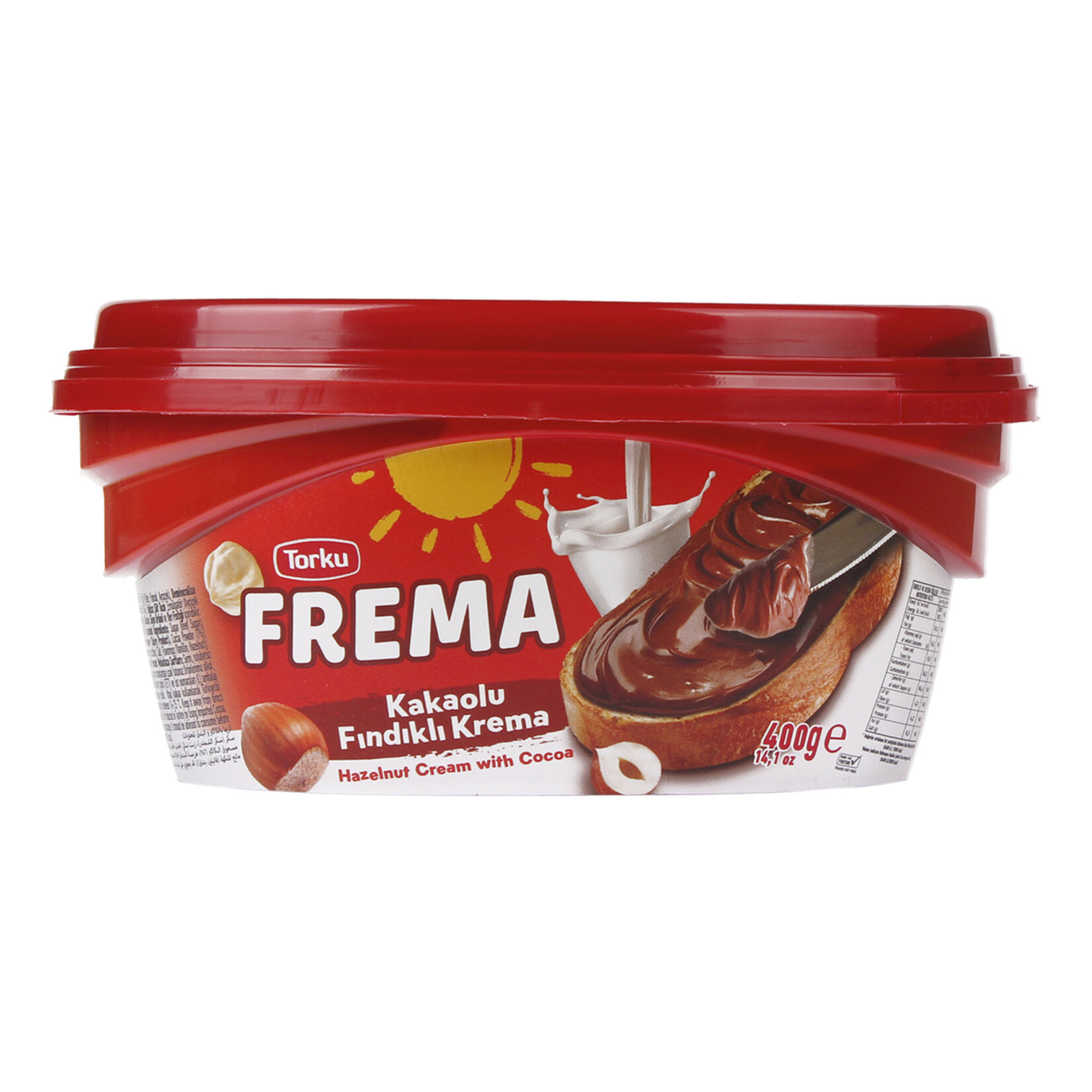 TORKU FREMA KAKOLU FINDIK EZMESİ 400 GR