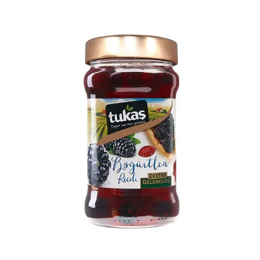 TUKAŞ EKSTRA GELENEKSEL BÖĞÜRTLEN  REÇELİ 380 GR