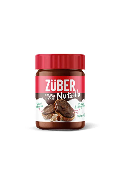 ZÜBER  NUTILLA KAKAOLU FINDIK KREMEASI 315 GR