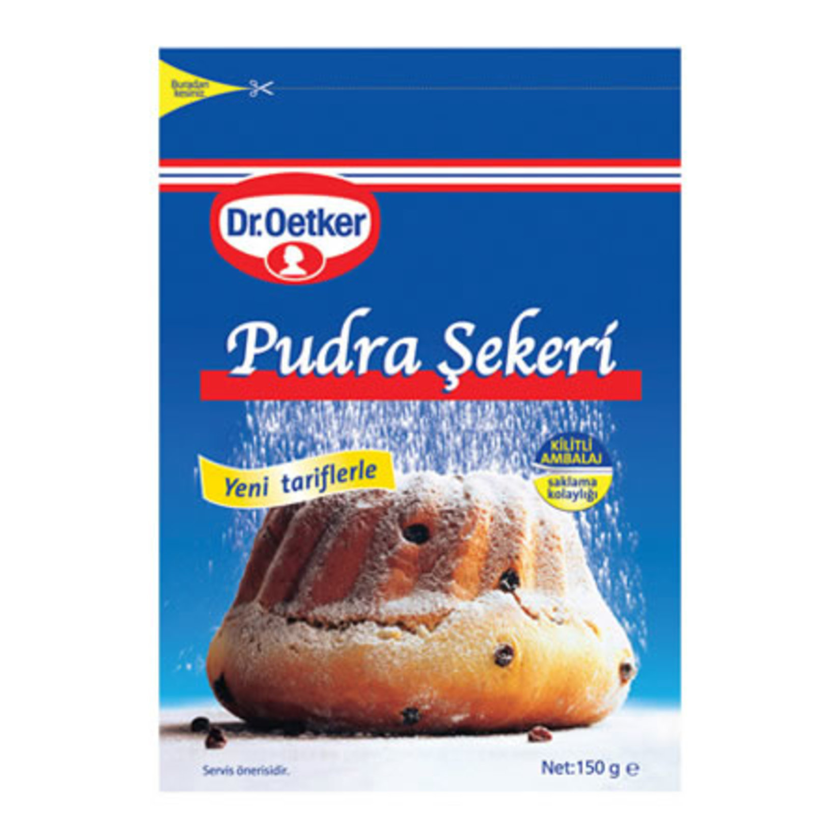 DR.OETKER KİLİTLİ PUDRA ŞEKERİ 150 GR