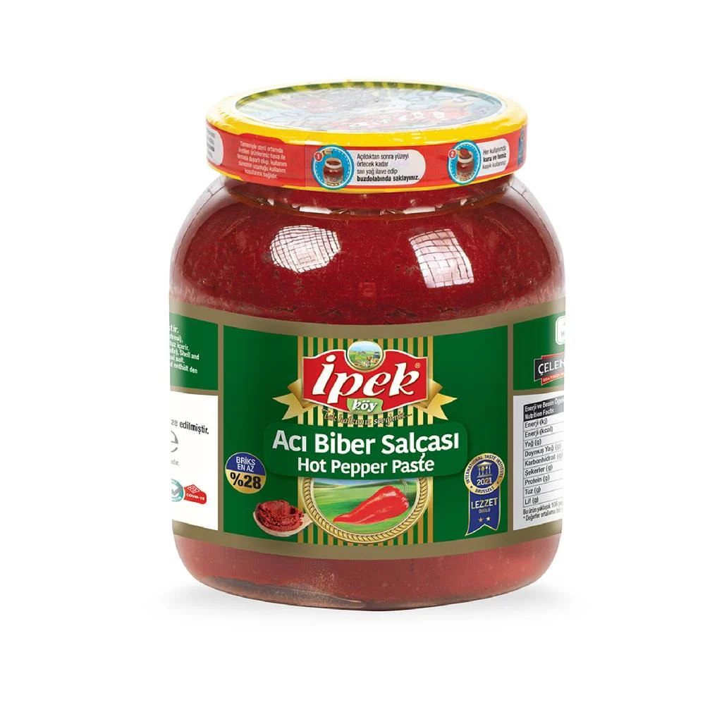 İPEK ACI BİBER SALÇASI 1600 GR