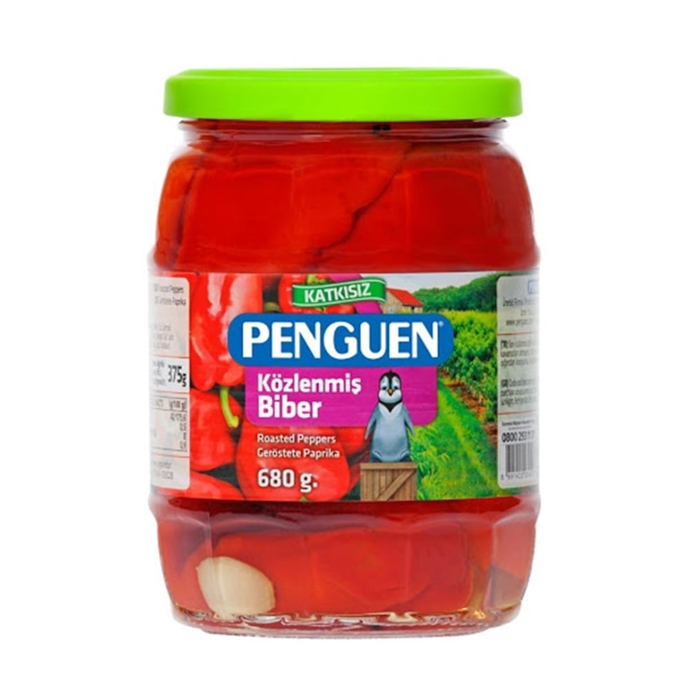 PENGUEN KÖZLENMİŞ BİBER 520 GR