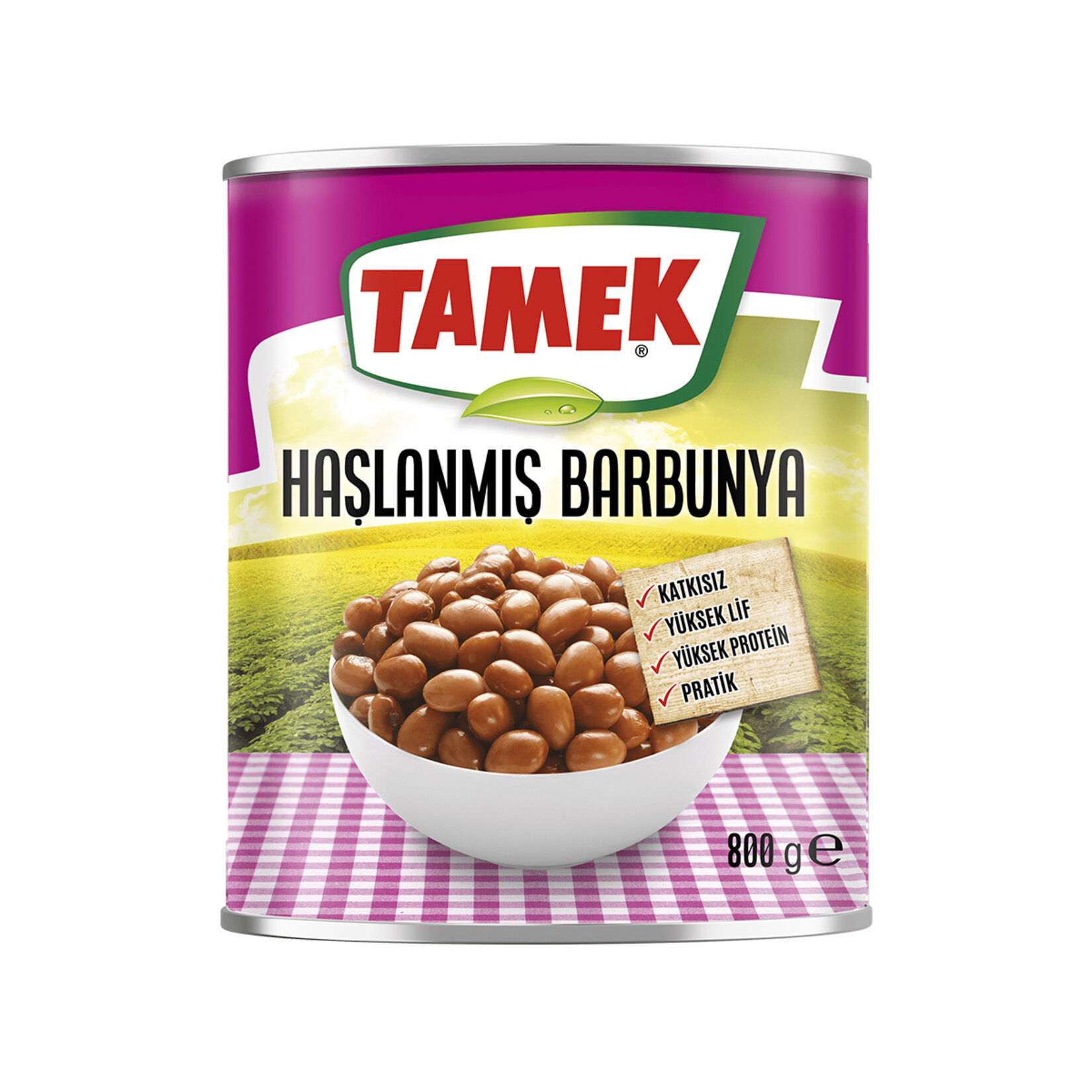TAMEK HAŞLANMIŞ BARBUNYA 810 GR