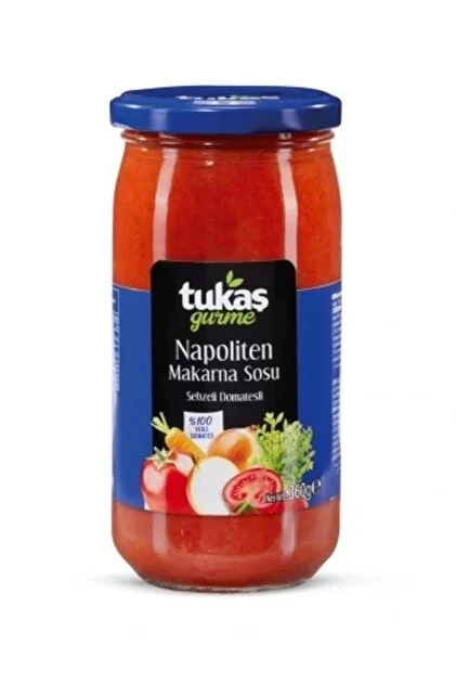 TUKAŞ NAPOLİTEN MAKARNA SOSU 360 GR