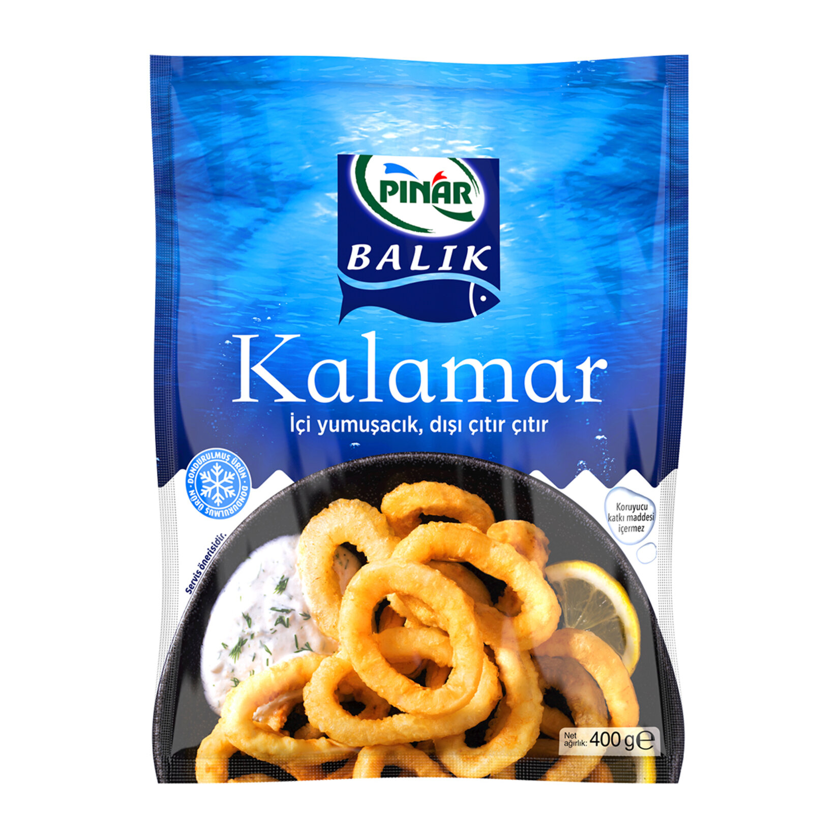PINAR HALKA KALAMAR 400 GR