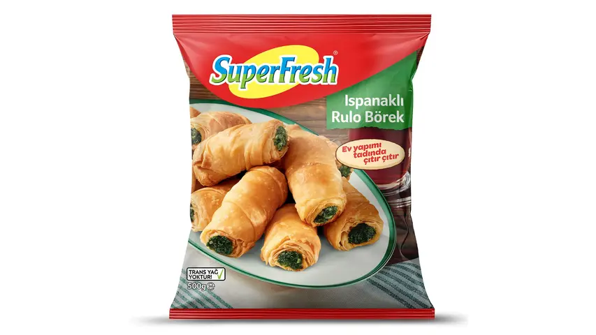 SUPERFRESH ISPANAKLI RULO BÖREK 420 GR