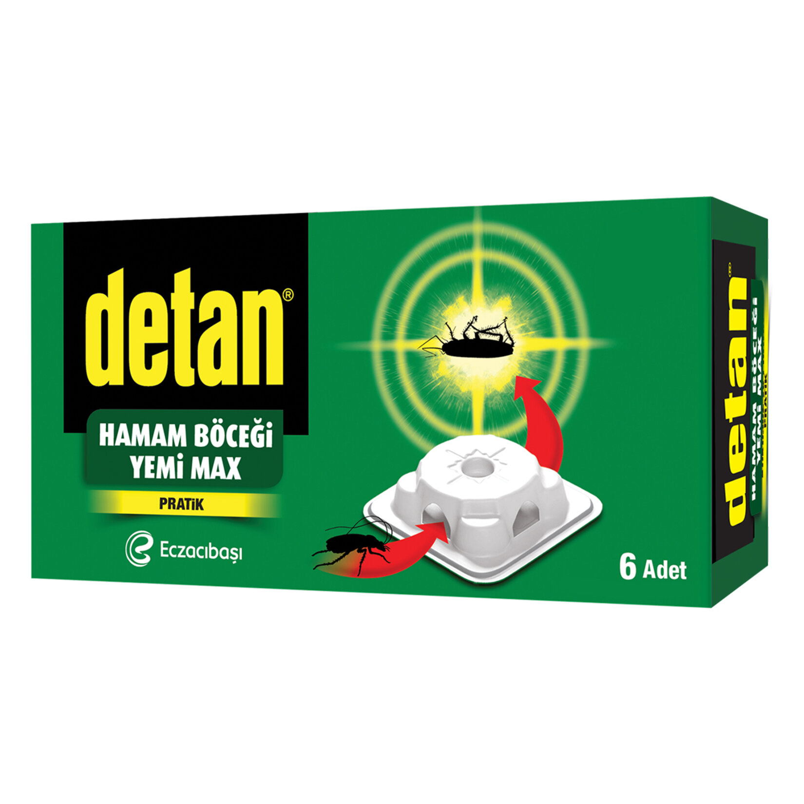 DETAN HAMAM BÖCEĞİ YEMİ 6 ADET