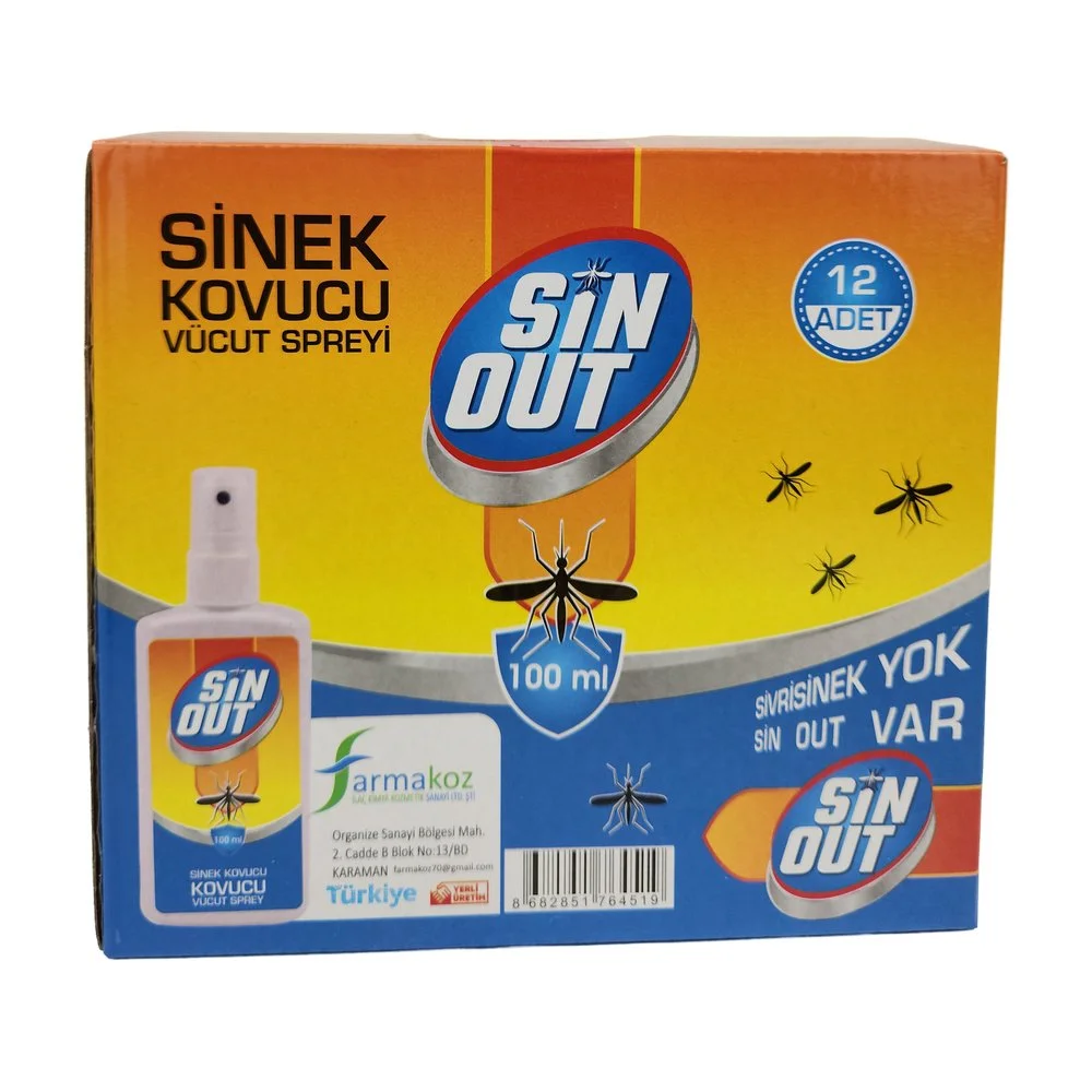 SIN OUT SİNEK KOVUCU 100 ML