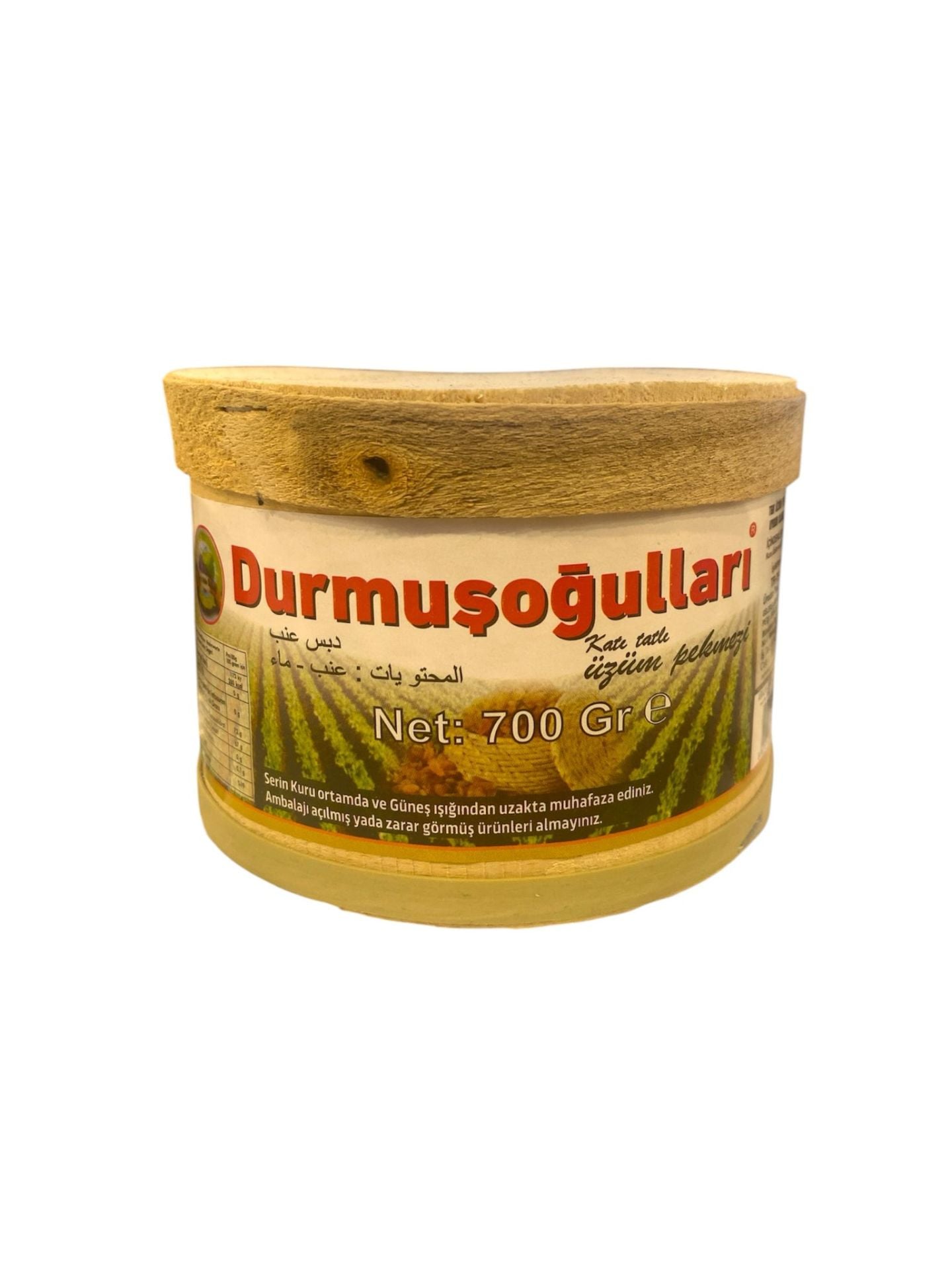 DURMUŞOĞULLAR TAHTA ÜZÜM PEKMEZİ 700 GR