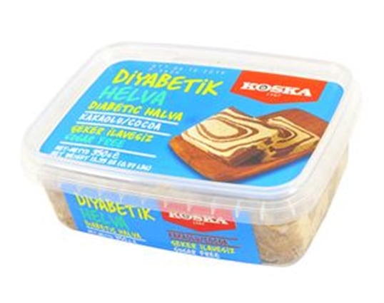 KOSKA DİYABETİK KAKAOLU  HELVA 350 GR 