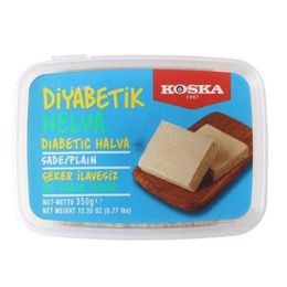 KOSKA DİYABETİK SADE HELVA 350 GR 