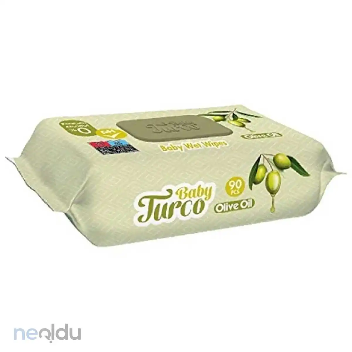 BABY TURCO ZEYTİN YAĞI KOKULU  ISLAK MENDİL  90 ADET