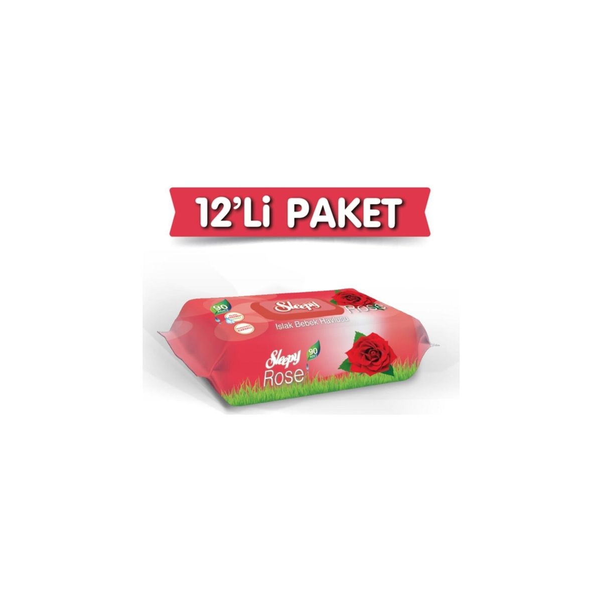 SLEEPY GÜL KOKULU ISLAK MENDİL 90 ADET