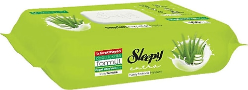SLEPPY YÜZEY TEMİZLİK HAVLUSU ALOEVERA ÖZÜ 100 ADET