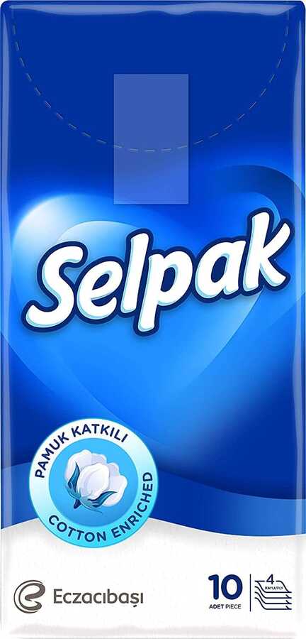 SELPAK MİNİ CEP MENDİL 10 ADET