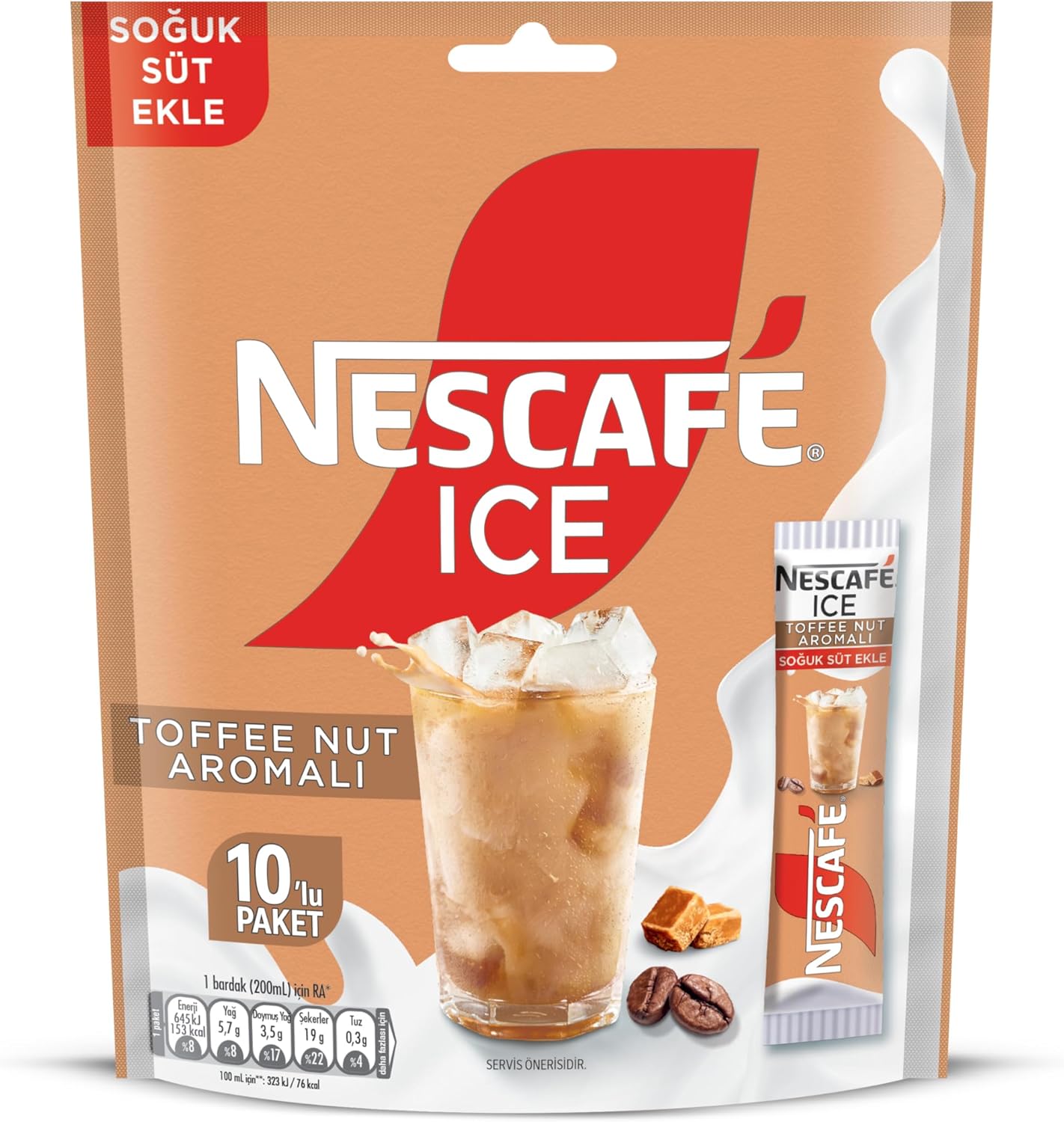 NESCAFE ICE TOFFEE NUT AROMALI 10,5 GR