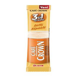 ÜLKER CAFE CROWN 3Ü1 ARADA SÜTLÜ KÖPÜKLÜ KAHVE 17,5 GR