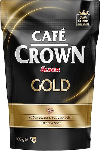 ÜLKER CAFE CROWN HAZIR GOLD KAHVE 100 GR