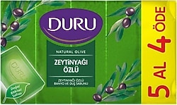 DURU ZEYTİNYAĞLI SABUN 4 ADET 600 GR