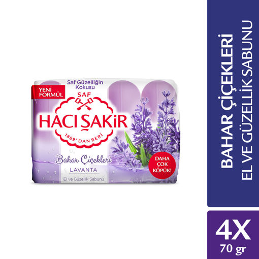 HACI ŞAKİR KLASİK BAHAR ÇİÇEKLERİ 4*70 GR