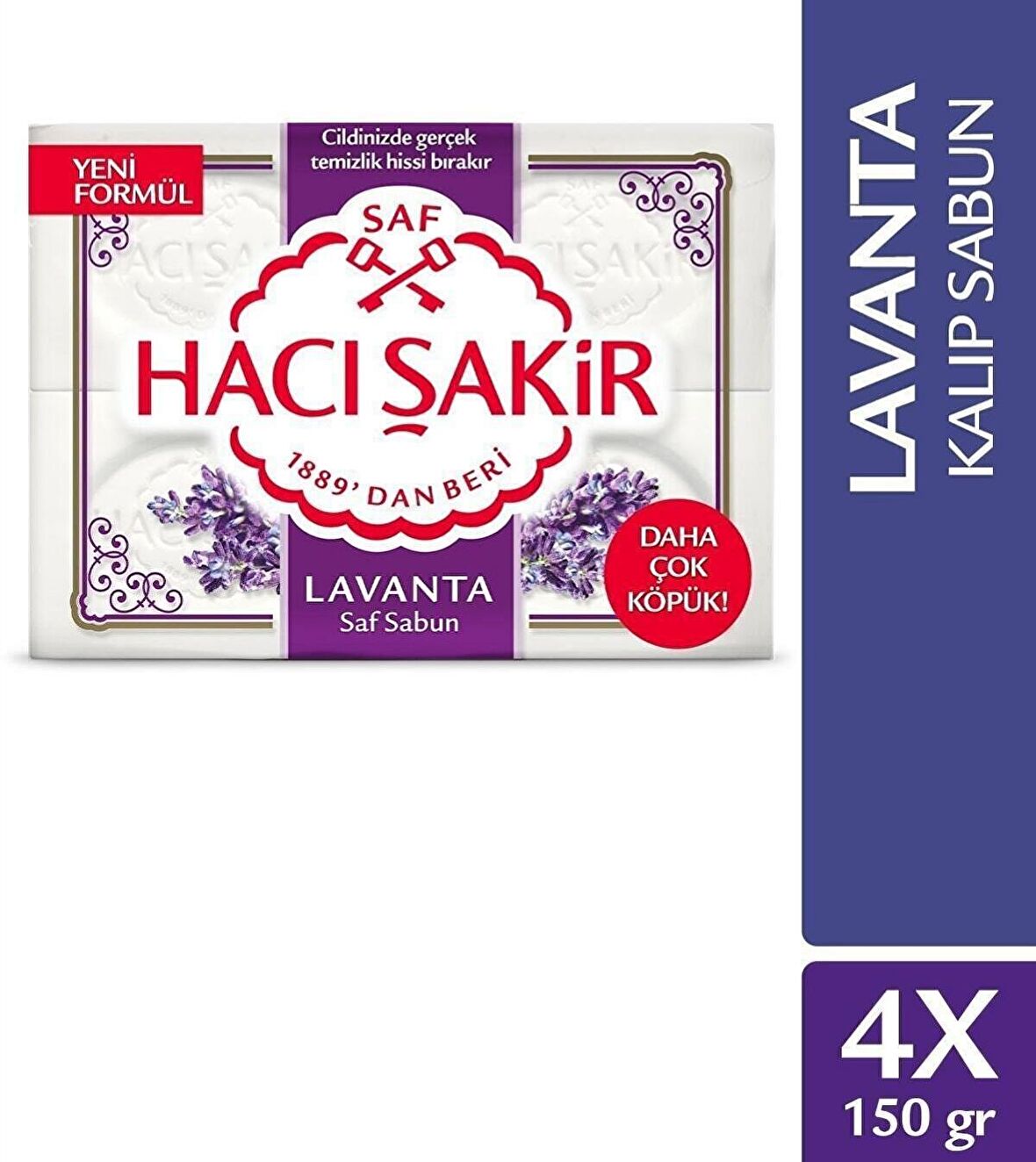 HACI ŞAKİR LAVANTA KALIP SABUN 600 GR