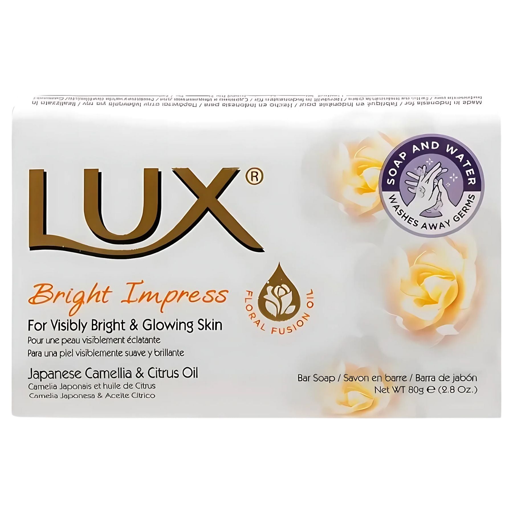 LUX BRIGHT IMPRESS  KALIP SABUN 80 GR