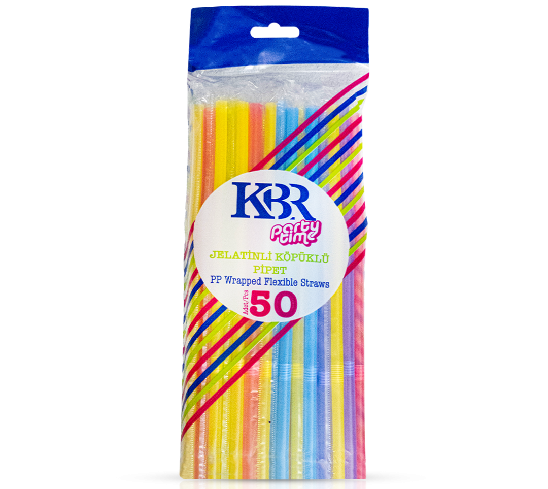 KBR JELATİNLİ KÖRÜKLÜ PİPET 50 ADET