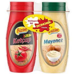 ÜLKER BİZİM KETÇAP 400 GR