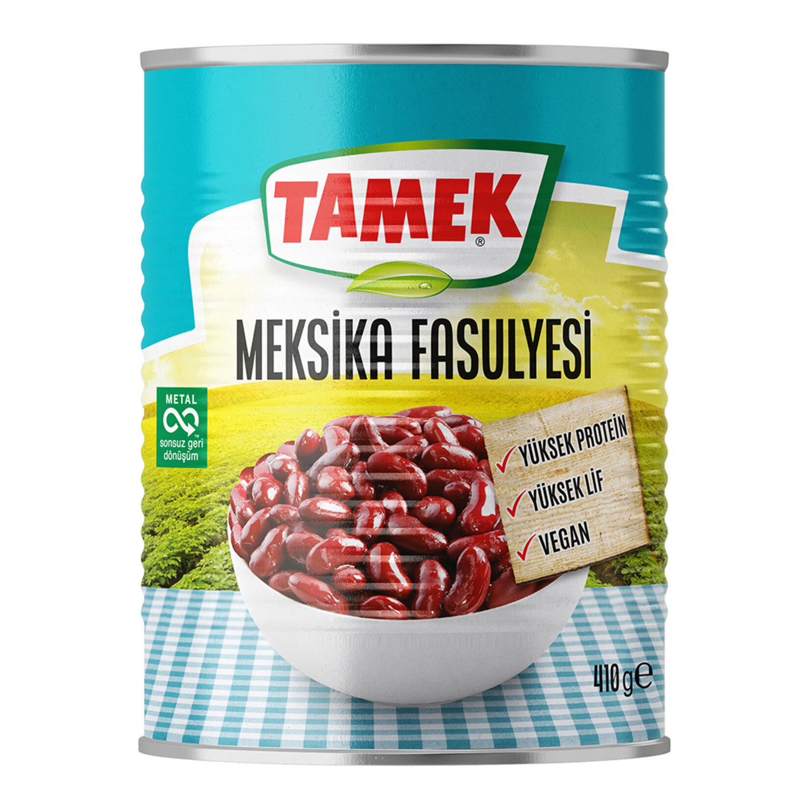 TAMEK MEKSİKA FASULYESİ 410 GR