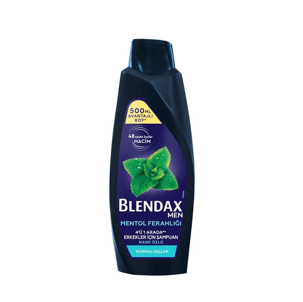 BLENDAX MEN MENTOL FERAHLIĞI   ŞAMPUAN 500 ML