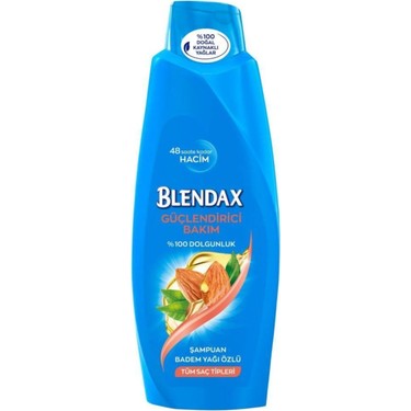 BLENDAX YOĞUN NEMLENDİRME BADEM YAĞI ÖZLÜ  ŞAMPUAN 500 ML