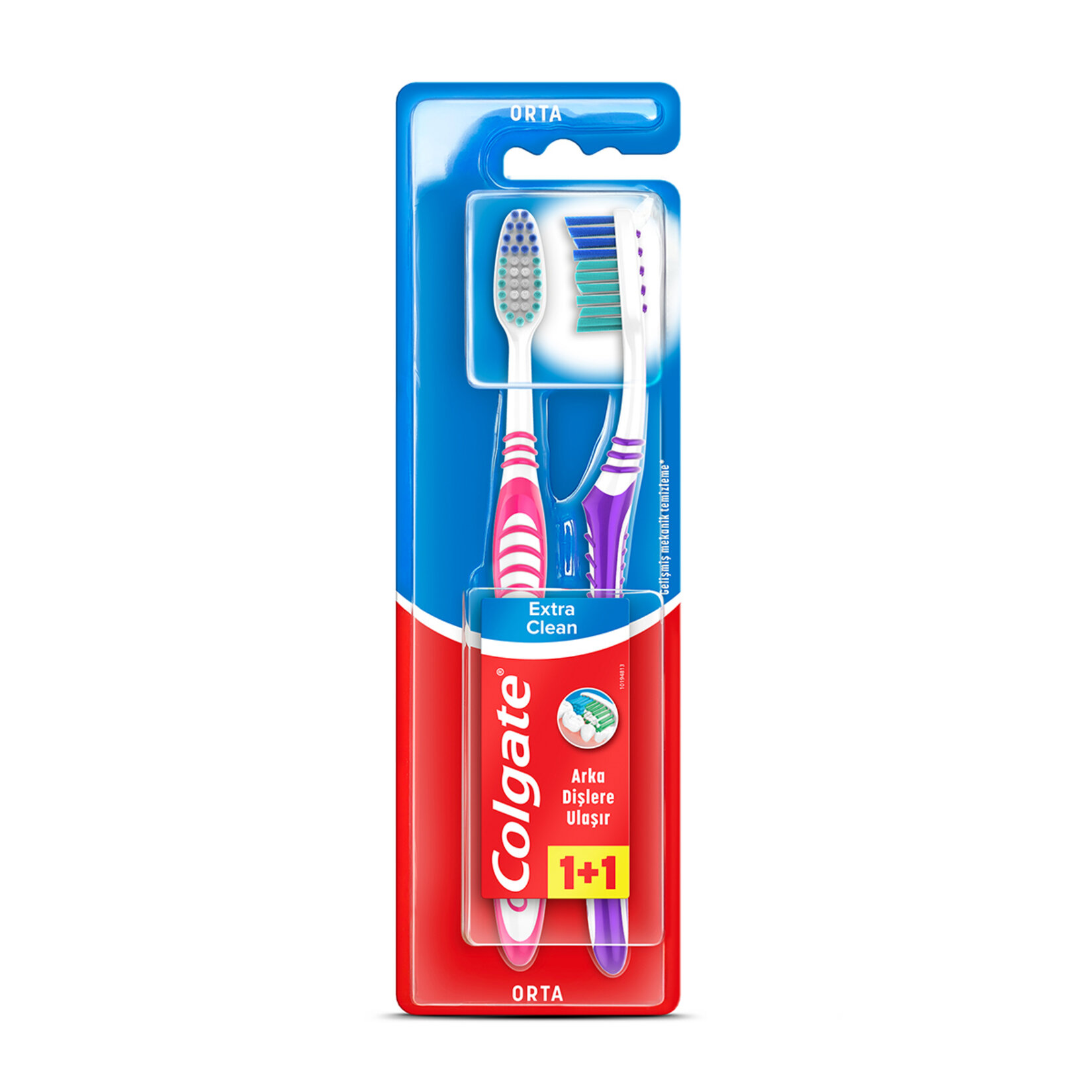 COLGATE DİŞ FIRÇASI EXTRA CLEAN 1+1