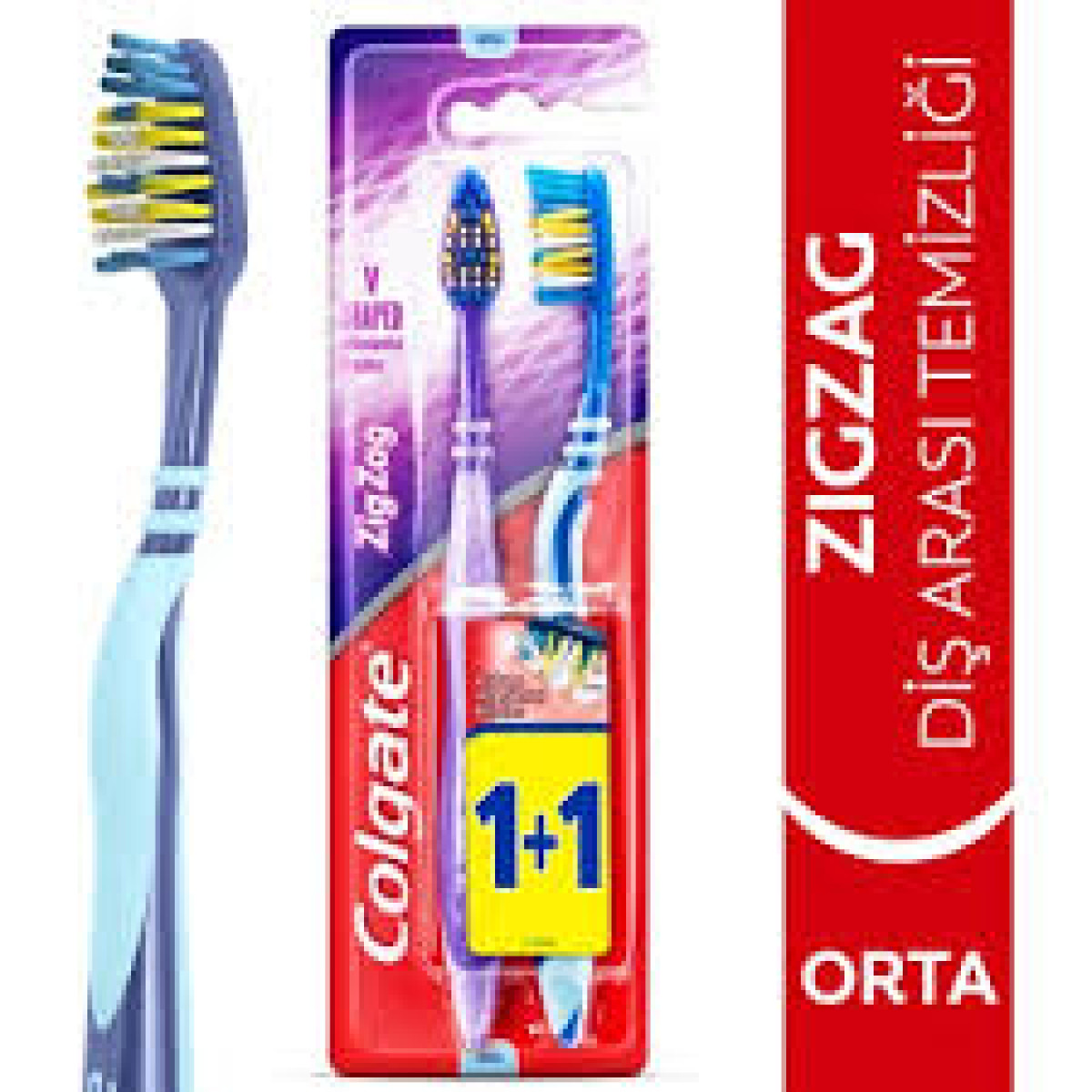 COLGATE ZIGZAG 1+1 DİŞ FIRÇASI