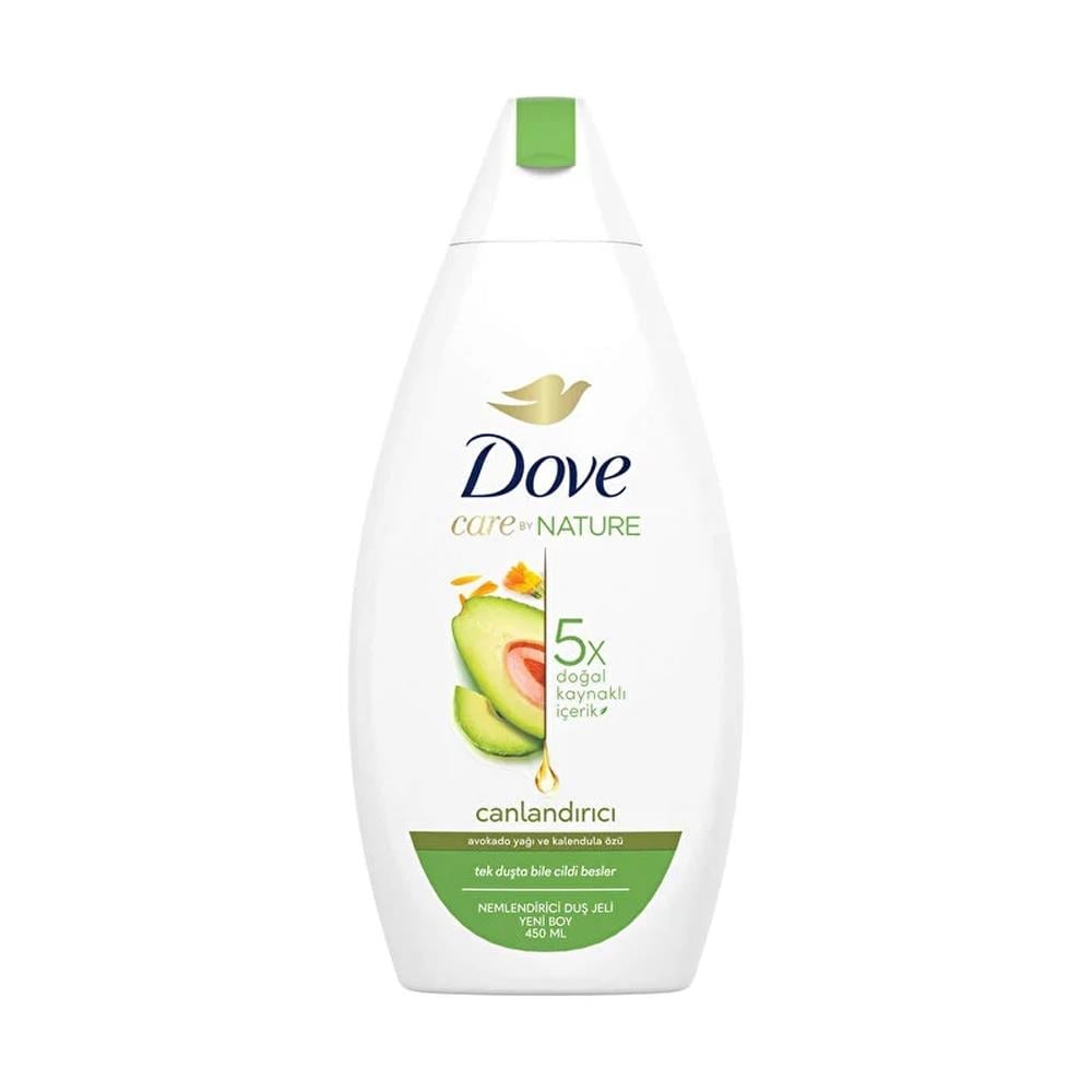 DOVE CARE & NATURE AVAKADO YAĞI  DUJ JELİ 450 ML