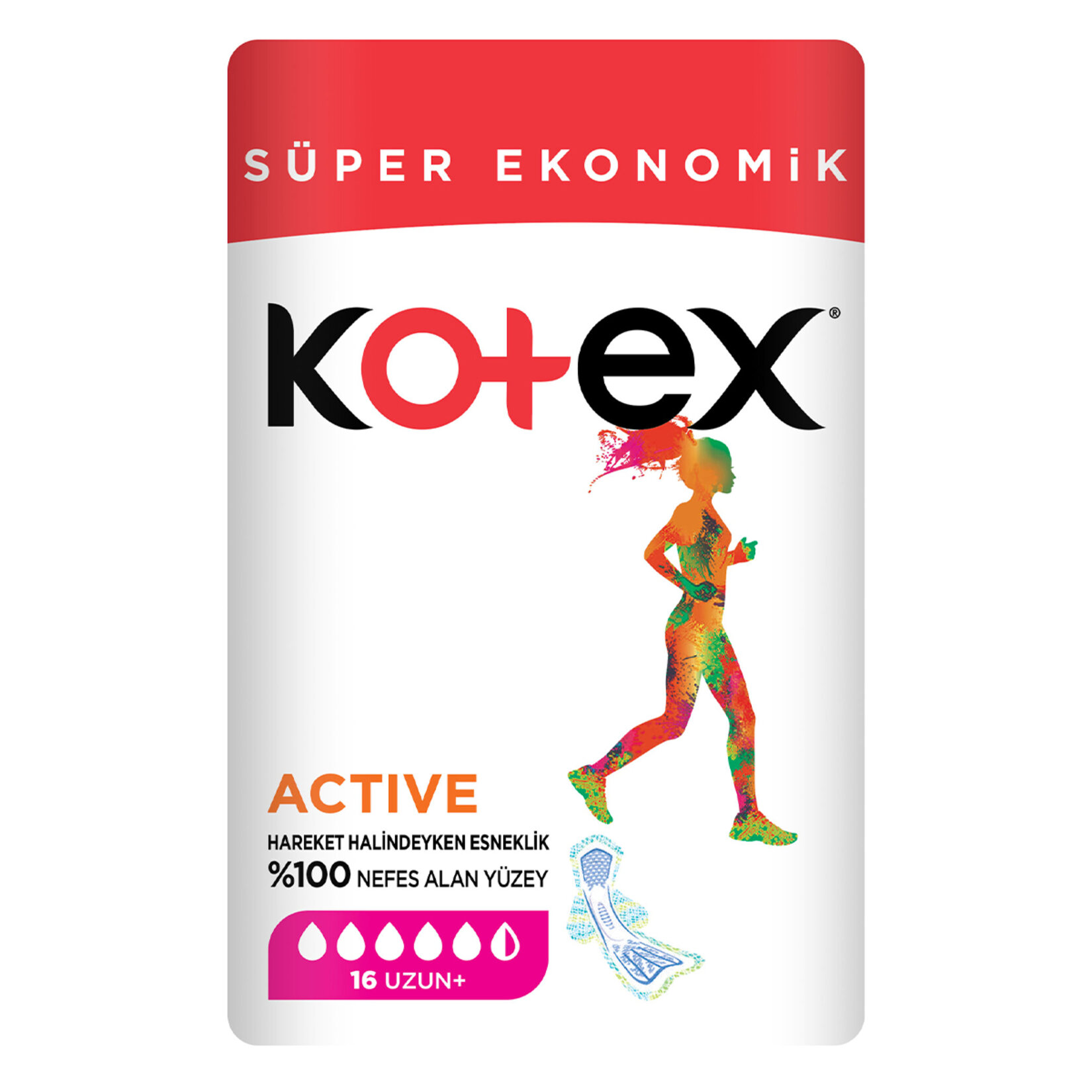 KOTEX ACTIVE UZUN