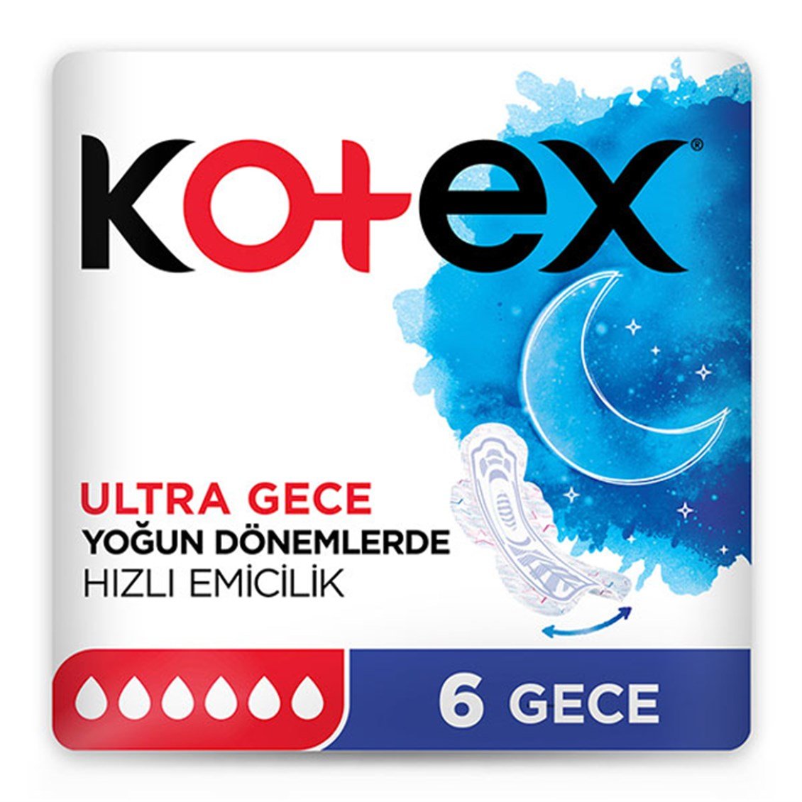 KOTEX NATURAL 6 GECE