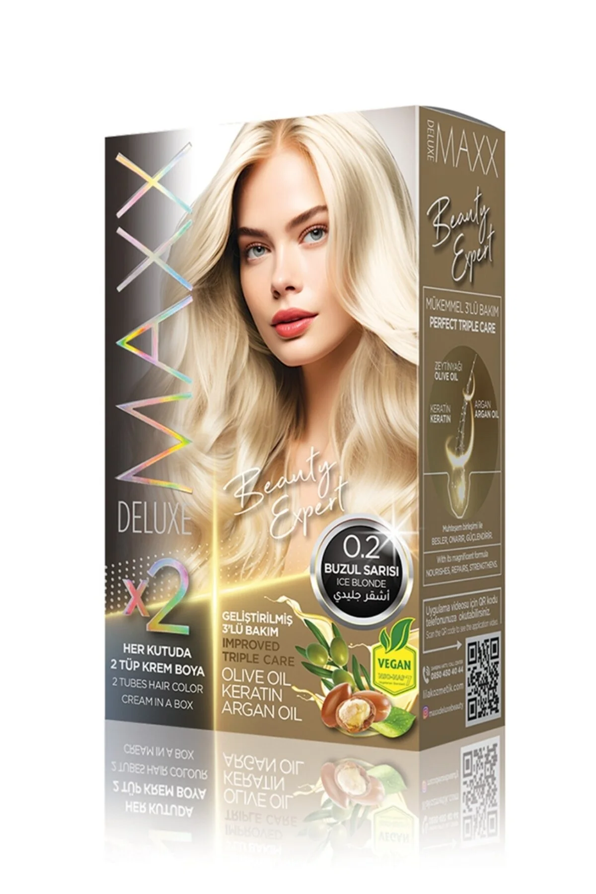 MAXX 0.2 BUZUL SARISI SAÇ BOYASI