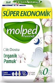 MOLPED PURE & SOFT GECE 16 ADET