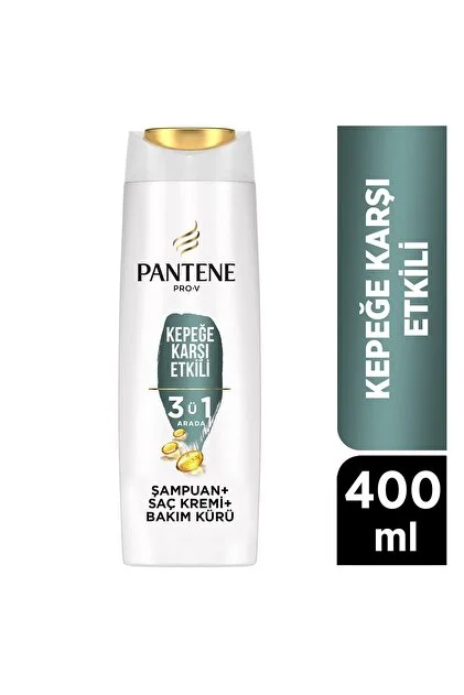 PANTENE KEĞEÜE KARŞI ETKİLİ 3Ü1 ARADA ŞAMPUAN 400 ML