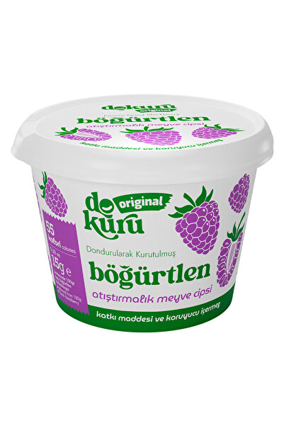 DOKURU BÖĞÜRTLEN  KURU MEYVE CİPSİ 20 GR