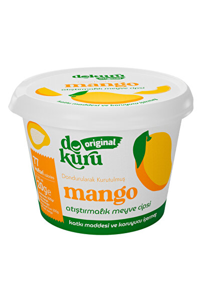 DOKURU MANGO  KURU MEYVE CİPSİ 20 GR